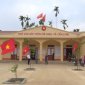 Các tổ bầu cử trong xã tổ chức trang trí khu vực bầu cử