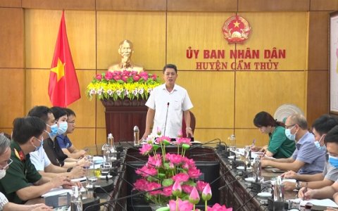 Hội nghị BCĐ thi tốt nghiệp THPT Quốc gia năm 2021